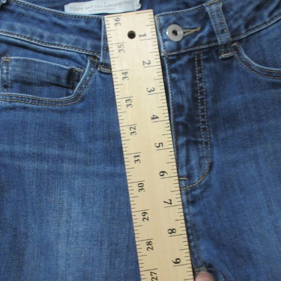 Anthropologie Pilcro Letterpress High Rise Curvy Skinny Jeans 27 - Picture 12 of 14